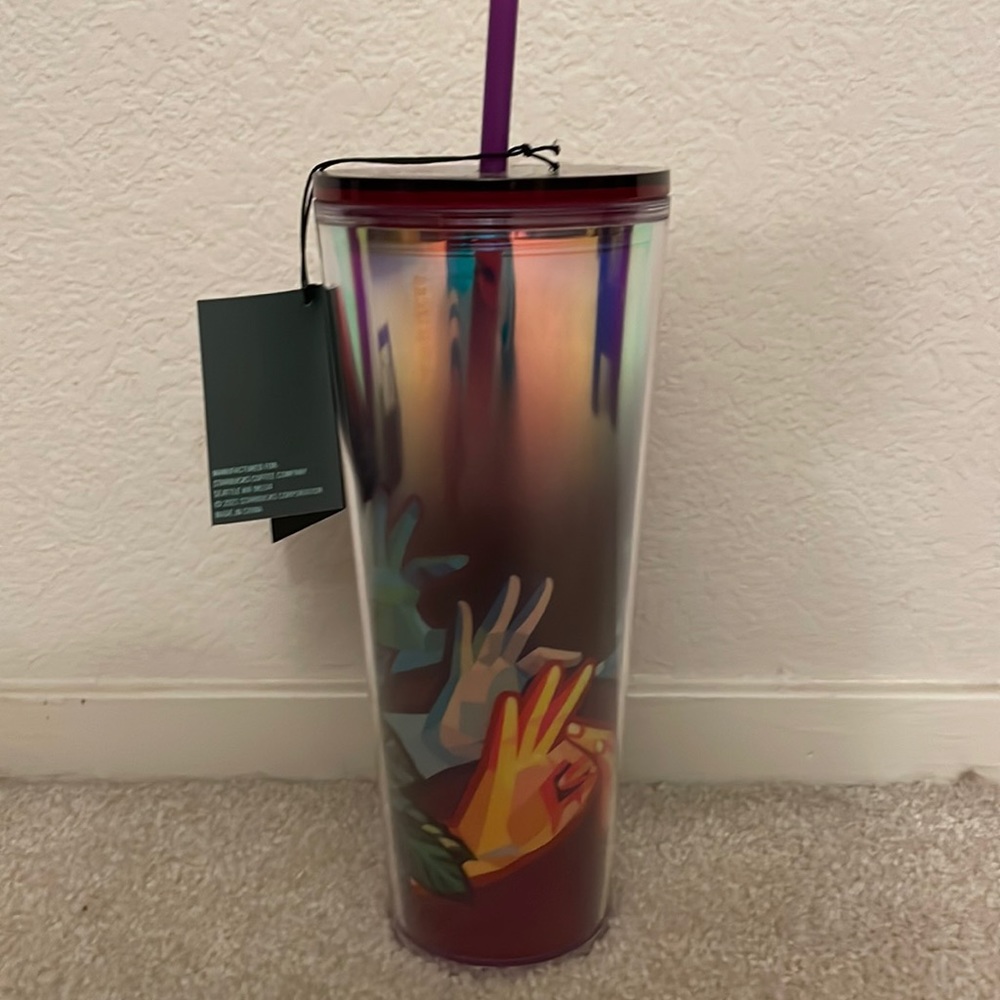 Brand new Starbucks ASL Sign Langauge tumbler